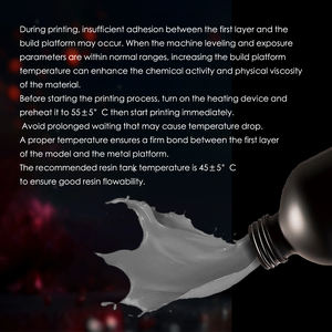 Resina Antinsky Elastic Pro+ para Impresora 3D DLP LCD 405nm 0.5kg, Alta Flexibilidad, Alta Resistencia, Resina Fotopolímera 100% Pura - Product Image 3