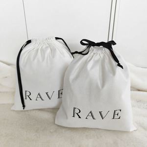 Custom Logo Cotton Linen Drawstring <b>Bags</b> Eco Friendly Organic Cotton Pouch Recycled Small Gift <b>Dust</b> <b>Bag</b> - Product Image 2