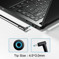 19.5V 10.3A 200W Laptop AC adaptor daya 4.5mm ramping untuk hp pengisi daya TPN-CA03 HSTNN-CA24 HSTNN-CA16