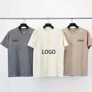 Mode T Shirt Blanc Coton Uni Personnalisé Tee Designs Sublimation Femmes et Hommes Tees Surdimensionné Lâche T Shirt - Product Image 1