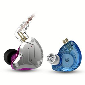 Écouteurs intra-auriculaires filaires <span class=keywords><strong>Kz</strong></span> Zs10 <span class=keywords><strong>Pro</strong></span> 4BA+1DD à technologie hybride, <span class=keywords><strong>10</strong></span> unités, stéréo Hi-Fi, basses profondes, suppression du bruit, jack 3,5 mm - Product Image 1