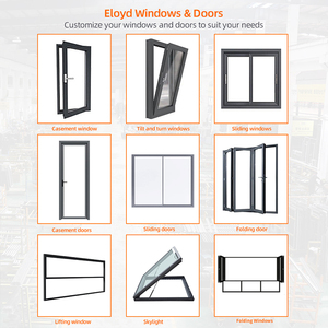Eloyd มุ้งอลูมิเนียมบานเลื่อนพับได้สำหรับวิลล่า, มุ้งกันยุงสำหรับใช้ในบ้าน - Product Image 5