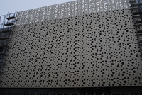 Panneaux muraux modernes pour hôtel en Alucobond ACP (composite d'aluminium) de 3 mm et 4 mm, ignifuges, finition métallique mate, revêtement de façade résistant aux UV, garantie 20 ans