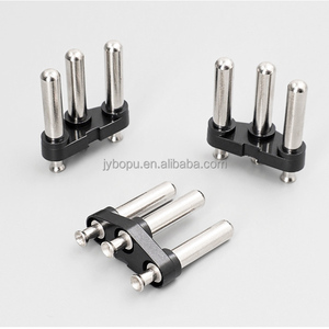 Brail cắm chèn Đồng <span class=keywords><strong>10A</strong></span> 3 <span class=keywords><strong>pin</strong></span> cắm chèn cắm được sử dụng để làm dây cáp điện ở Brazil - Product Image 5