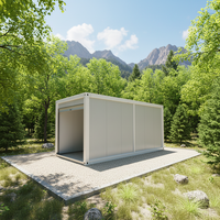 Conteneur de garage en kit |   Système de construction modulaire préfabriqué