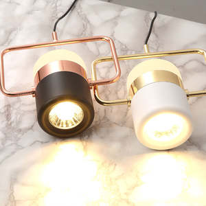 Candelabro de varios cabezales moderno para decoración del hogar, comedor, tira larga colgante, luz colgante giratoria - Product Image 5