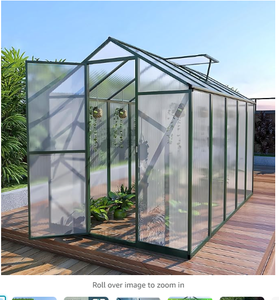 Serre de jardin en alliage <span class=keywords><strong>d</strong></span>'aluminium pour l'extérieur, idéale pour la culture hivernale, l'utilisation domestique et les plantations écologiques – Offre Spéciale - Product Image 3