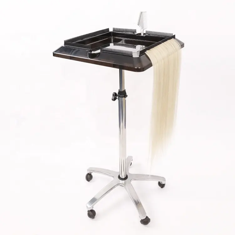 T0182 Chinese supplier Fashionable salon Beauty Salon Trolley equipment hair extension holder