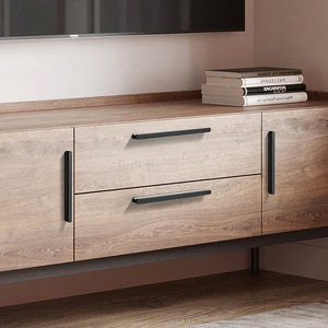 Simple Aluminum Alloy Cabinet Sliding Door Handle Large Wardrobe Cabinet Long Door Handles Long Door Handles - Product Image 4