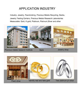 Solid Gold Purity Tester Edelmetall-Dichtem ess gerät Golddensito meter - Product Image 5