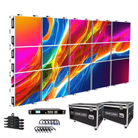 P3.91 Escenario Led al aire libre y Chips Led Pantalla de pared de video montada en la pared Panel Led Pantalla Led al aire libre Pantalla a prueba de agua