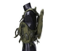 Nouveau Gilet Tactique 900D Oxford à Libération Rapide Système MOLLE Porte-Plaque Étanche Anti-Froid pour Tenue d'Entraînement Extérieur