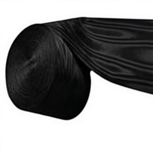 Black Grosgrain Moire <b>Ribbon</b> Printed Award Medal Distinction <b>Ribbon</b> Custom Logo 5 cm Width - Product Image 1