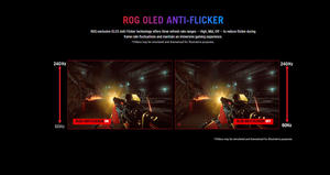 จอเกมมิ่ง A.S.U.S ROG Strix OLED XG32UCWMG ขนาด 31.5 นิ้ว 4K TrueBlack แบบเงา ™   OLED โหมดคู่ (4K@240Hz, FHD@480Hz) - Product Image 6