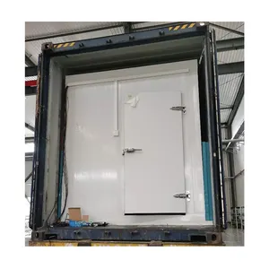 低温移动式冷库铰链门20英尺集装箱式冷库容器