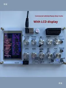 Simulateur universel OBD ECU ELM327 J1939 Outil de test de bus CAN pour le développement et le diagnostic des ECU de voitures, camions et véhicules utilitaires - Product Image 4
