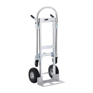 Camión <span class=keywords><strong>de</strong></span> mano y plataforma rodante plegable convertible industrial resistente <span class=keywords><strong>de</strong></span> aleación <span class=keywords><strong>de</strong></span> aluminio - Product Image 1