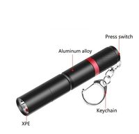Taschen-Mini-Taschenlampe & Outdoor-Wandern AAA-Batteriebetriebene Medizinische Stiftlampe Geschenk Schlüsselanhänger Camping LED-Taschenlampe