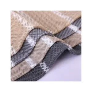 Dupla cor tira design 3D sanduíche ar malha respirável colchão capa colchão topper colchão protetor malha tecido