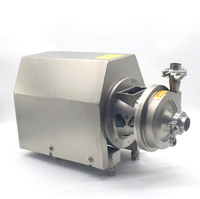 Pompe centrifuge sanitaire de haute qualité en acier inoxydable 304/316L pour l'asepsie des aliments et des boissons, traitement de l'eau potable