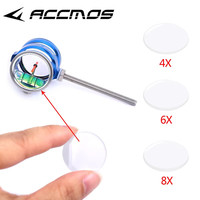 Lentille de viseur pour arc à poulies 28/35/48/48/54 mm 4/6/8X pour accessoires de tir et de chasse