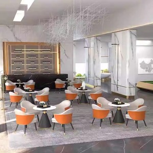 เก้าอี้พักผ่อนสไตล์นอร์ดิกโมเดิร์น สำหรับห้องนั่งเล่น ดีไซน์หรูหรา หุ้มด้วยหนัง PU คุณภาพดี ทนทาน พร้อมที่วางแขนเดี่ยว - Product Image 5