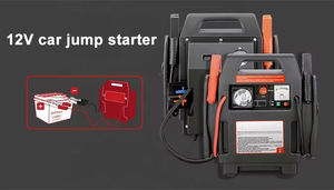 Arrancador de Coches 4 en 1 de 12V con Compresor, Capacidad de 17000mAh, Corriente Máxima de 900A, Herramienta de Emergencia - Product Image 2