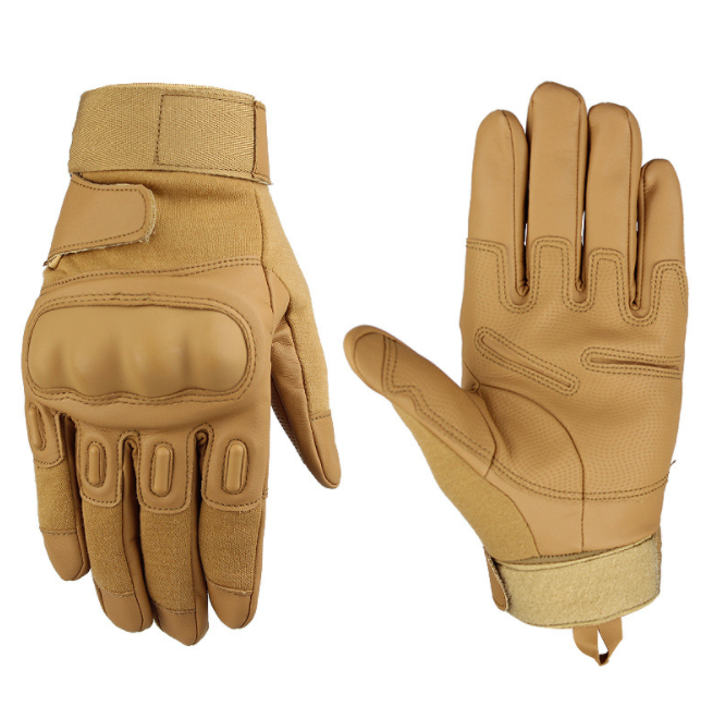 Новый коричневый резиновый защитный чехол на весь палец для тренировок однотонный кожаный Сенсорный экран для мотоцикла