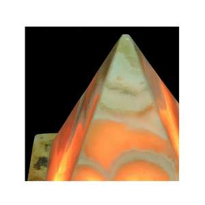 Lámpara de Ónix de Alta Calidad en Forma de Pirámide Disponible en Diferentes Tamaños Idea de Regalo Novedosa - Product Image 6