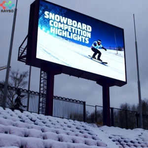 Panneau d'affichage numérique LED extérieur RAYBO IP66 étanche P6, durable et adapté aux stades américains et aux événements sportifs. - Product Image 5