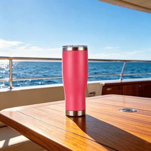 18oz 22oz 26oz brief stainless steel beer mug insulated tumbler with lid Leak-proof tumbler stainless steel beer mug <b>double</b> <b>wall</b> - Product Image 3