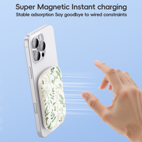 Usine En Gros Mini Mobile Power Banks 5000mah Chargeur Sans Fil Magnétique avec Sortie Rapide 20W Chargeur Portable
