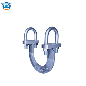 FM ul chứng nhận Ống kẹp OEM địa chấn kẹp thiết kế địa chấn đôi <span class=keywords><strong>u</strong></span>-bolt Ống kẹp - Product Image 3