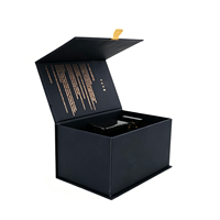 Caja de Perfume de Papel Especial Personalizada con Tapa Abatible, Logotipo Estampado en Lámina Dorada, Empaque de Fragancia de Lujo, Caja de Regalo Rígida con Laminado Mate
