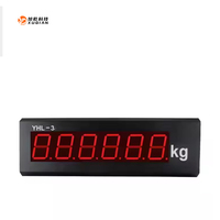 Balance de camion YHL 3 pouces avec indicateur de poids extérieur, grand écran LCD/LED, personnalisable OEM, précision 0,01g, télécommande
