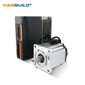 HanBuild Servomotor treiber CNC-Kit 80 SS75 2,39 Nm 5,0 A 3000-6000 U/min Verpackungs maschine 220V ASD275 80 integrierter Servomotor 750W.