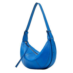 Bolso Cruzado Personalizable para Mujer, Material de Cuero, Diseño de Silla de Montar, Estilo Vintage, Costuras Reforzadas, Moda - Product Image 1