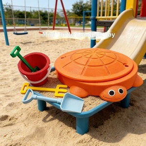 Juego de herramientas Turtle Sandplay, juguete de playa impreso en 3D, herramientas para excavar arena para niños, dispositivo práctico para niños de 4 a 6 años, para interiores y exteriores - Product Image 1