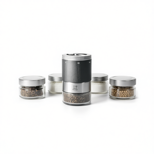 Molinillo de Pimienta Peugeot y 3 Recipientes de Almacenamiento Pepperbar U Select 1 Molinillo 3 Recipientes 3 Tipos de Pimienta Recetario - Product Image 2