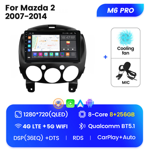Mekede Đầu Dvd Đa Phương Tiện Cho Xe Hơi Cho <span class=keywords><strong>Mazda</strong></span> 2 2007-2014 Hệ Thống Điện Tử Ô Tô 2000*1200 Video Âm Thanh Xe Hơi - Product Image 3