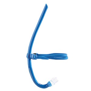 Tube respiratoire frontal en silicone intégral pour la <span class=keywords><strong>plongée</strong></span> libre, idéal pour l'entraînement à la natation et au snorkeling des enfants - Product Image 3