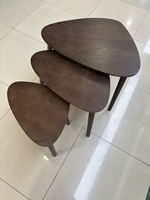 Table basse nordique moderne pour petits appartements, design compact pour salon, table à thé et table d'appoint créative pour canapé