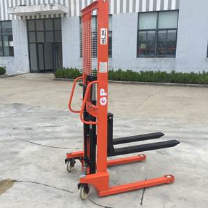 Apilador de paletas manual de 2 toneladas y 1,6 M de alta calidad, herramienta de elevación manual para industrias de restaurantes - Product Image 2