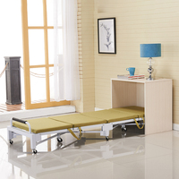 Schlafzimmer möbel Platzsparende Multifunktions-Klapp schrank betten aus Metall mit weicher Matratze