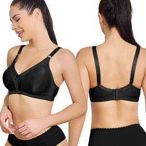 All'ingrosso Sexy promozionale di grandi dimensioni per le donne <span class=keywords><strong>reggiseno</strong></span> grande tazza di Comfort senza fili ampio cinturino <span class=keywords><strong>Non</strong></span> <span class=keywords><strong>imbottito</strong></span> <span class=keywords><strong>reggiseno</strong></span> Full Cup Plus Size <span class=keywords><strong>reggiseno</strong></span> - Product Image 5