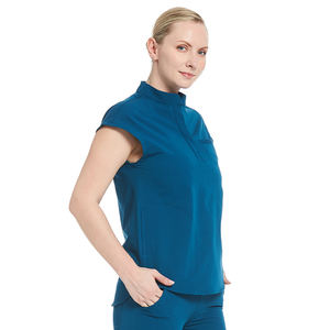 Blusa de verão sem mangas para mulheres, blusa confortável para enfermeiras e esteticistas, roupa de trabalho para salão de beleza hospitalar, blusa feminina para mulheres - Product Image 6