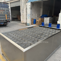 Machine de fabrication de blocs de glace de 5 tonnes machine à glace de bloc de refroidissement directe commerciale