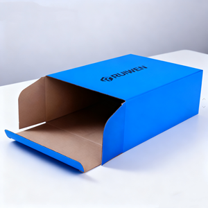 Boîte en carton ondulé à double ouverture, boîte alimentaire personnalisée écologique en papier, boîte d'emballage pour racine de lotus personnalisée - Product Image 5