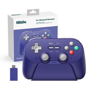 8Bitdo Pro 3 <span class=keywords><strong>Bluetooth</strong></span> điều khiển tmr cần điều khiển swappable abxy nút không dây 2.4GHz <span class=keywords><strong>Gamepad</strong></span> cho chuyển đổi PC <span class=keywords><strong>IOS</strong></span> steamos Android - Product Image 4