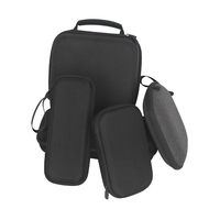 Portable Voyage Dj Étanche Antichoc Boîte De Transport Sac Fabricant Avec Fermeture Éclair Grande Capacité Dur Shell Outil De Stockage Eva Cas